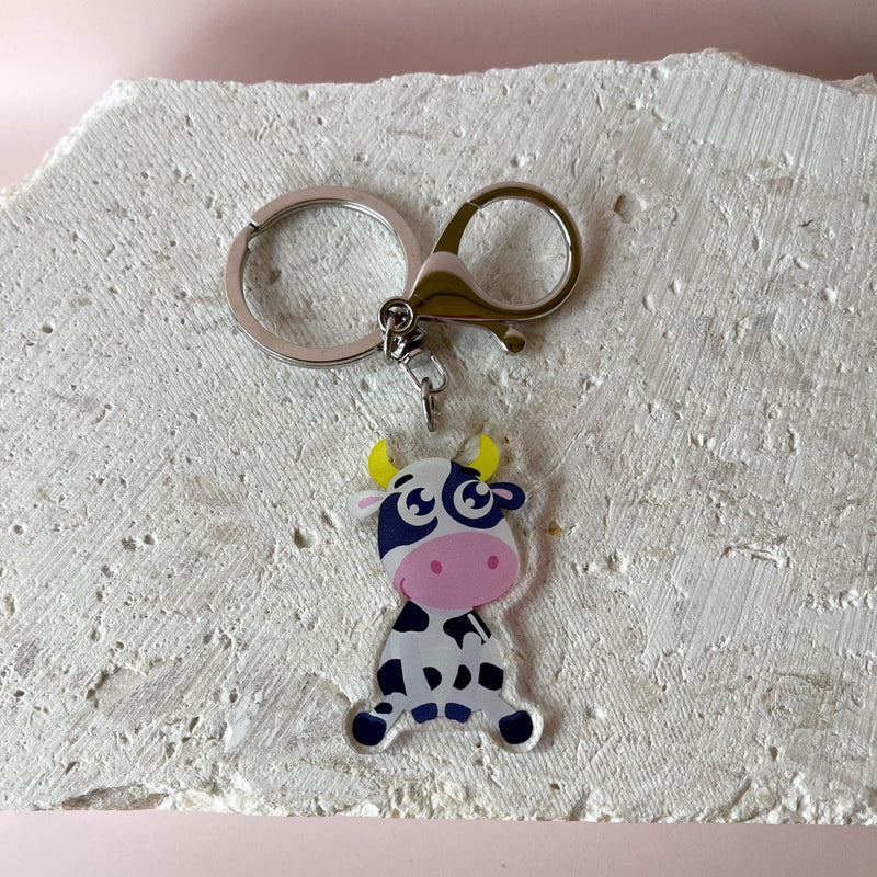 KEYRING COW