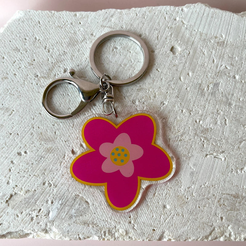 KEYRING FLORAL